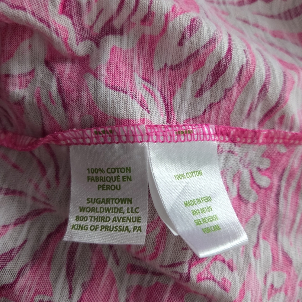 NWOT Lilly Pulitzer Etta Scoop-Neck Top - Picture 11 of 11